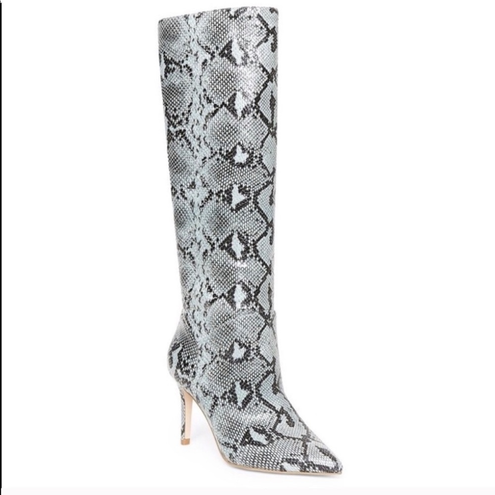 Steve Madden Kinga Snakeskin Boot